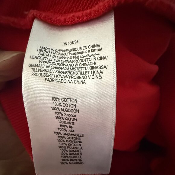 Hervé Léger Womens XS Red Sweat Pants - Picture 5 of 6